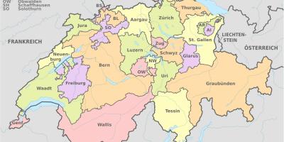 Baselin kartta sveitsi