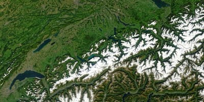 Kartta sveitsi satelliitti