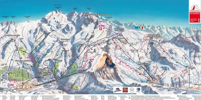 Kartta sveitsi trail